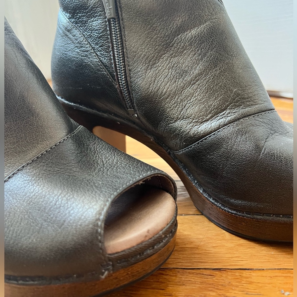 Stunning, deep bronze Dansko Clog Sandals